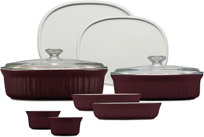 CorningWare Ceramic Bakeware Set by CorningWare