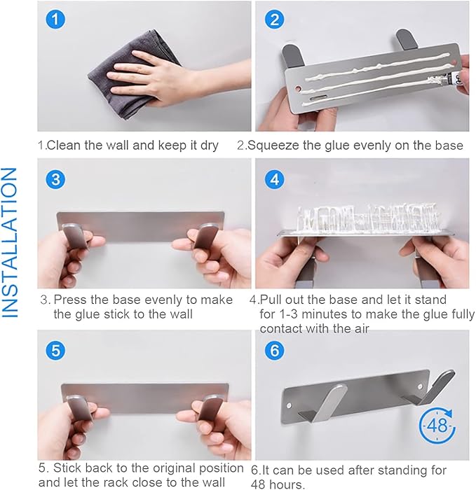 Stainless Steel Wall Mounted Pot Lid Holder Organizer Cutting Board Storage - Image 4