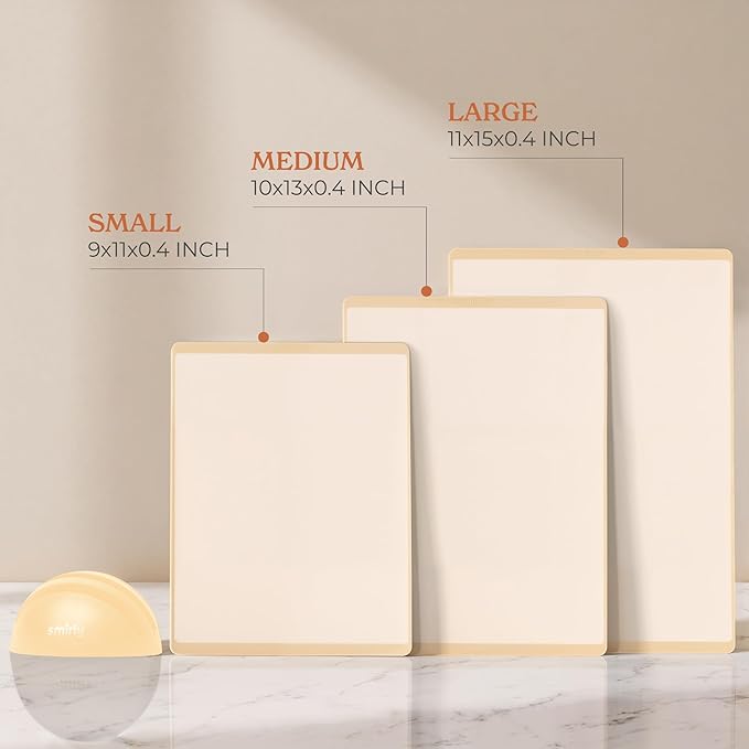 SMIRLY Plastic Cutting Board Set - Image 4