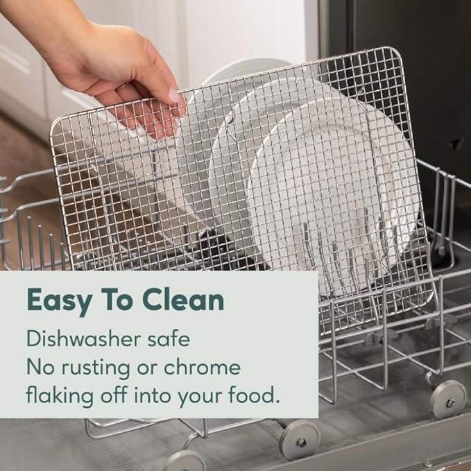 Ultra Cuisine Oven-Safe, Dishwasher-Safe 100% Stainless Steel Cooling and - Image 6