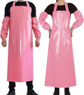 ELEBOX Waterproof Oil Proof Bib Apron Utility Apron Chemical Resistant Apron by ELEBOX