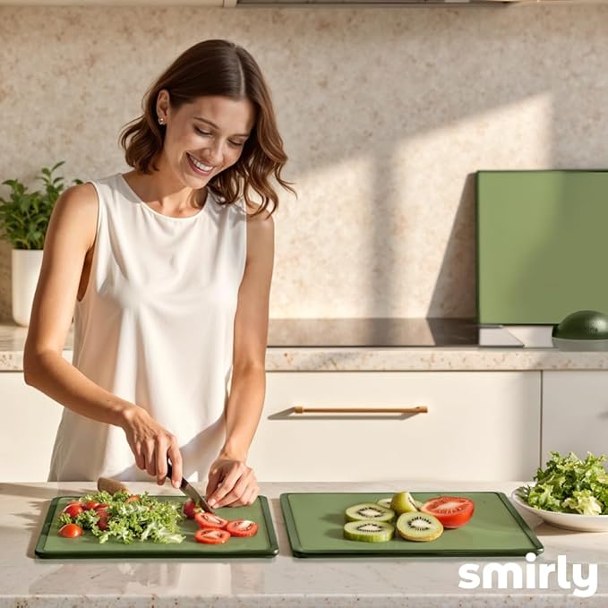 SMIRLY Plastic Cutting Board Set - Image 6