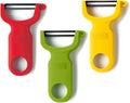 Kuhn Rikon Original Swiss Peeler 3-Pack Red/Green/Yellow by KuhnRikon