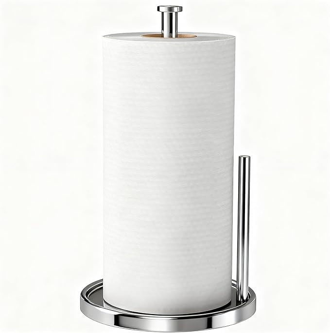 Paper Towel Holder Countertop, Standing Paper Roll Holder - Image 8
