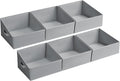 DIMJ Storage Bins for Closet, Trapezoid Storage Bins by DiMJ