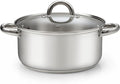 Cook N Home 5.5-Quart Sauce Pot Stainless Steel Stockpot by CookNHome