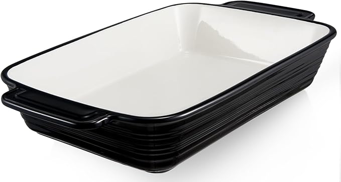 LIFVER Casserole Dish for Oven, 9x13 Ceramic Baking Dish, 115oz Large Lasagna by LIFVER