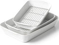 HOMBENE Casserole Dishes for Oven, Ceramic Baking Dishes Set of 3 by HOMBENE