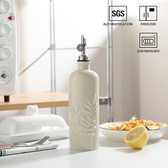 Sweejar 18 Oz Oil Dispenser for Kitchen - Image 2