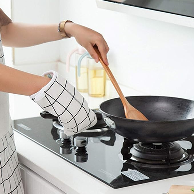 Oven Mitts and Potholders BBQ Gloves-Oven Mitts and Pot Holders - Image 3