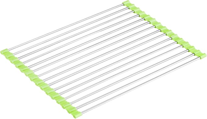 Seropy Roll Up Dish Drying Rack Over The Sink Drying Rack - Image 7