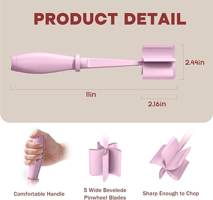 Meat Chopper, Hamburger Grinder, Premium Heat Resistant Smasher - Image 2