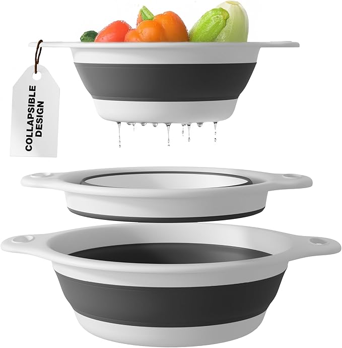 Gevoli Collapsible Colanders Food Strainers - Image 7