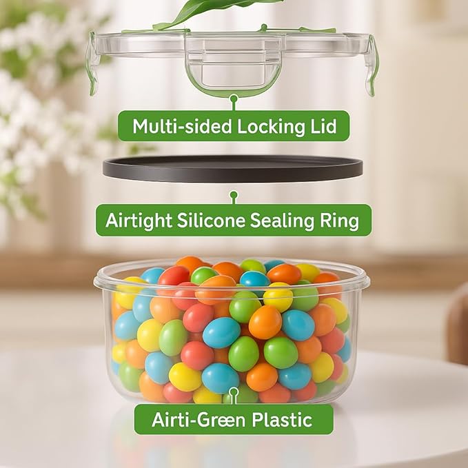 RockBerry 50 Pcs Large Food Storage Containers - Image 4