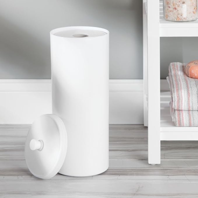 iDesign Freestanding Bathroom Toilet Paper Storage Holder - Image 2