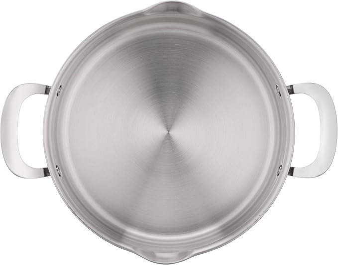 Jamie Oliver by T-fal Cook Smart 10-Piece Cookware Set, Uncoated Stainless Steel - Image 3