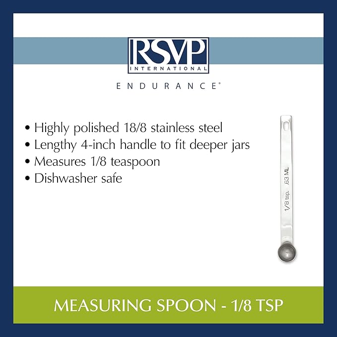 RSVP International Endurance Kitchen Collection Open Stock Measuring Spoon - Image 6
