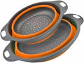 Silicone Colander Collapsible Strainers Set by Youxiupinpai
