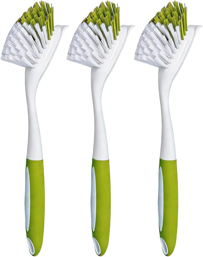 Dish Brush Scrub Brush with Handle by Unknown