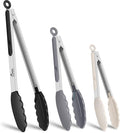 HOTEC Premium Stainless Steel Locking Kitchen Tongs by Hotec