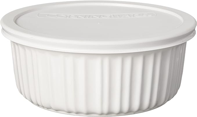CorningWare French White 7-Pc Ceramic Bakeware Set - Image 5