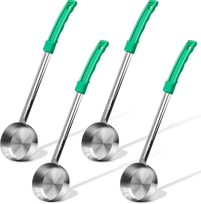 4 Ounce Solid Stainless Steel Portion Control Ladle Spoon by Unknown