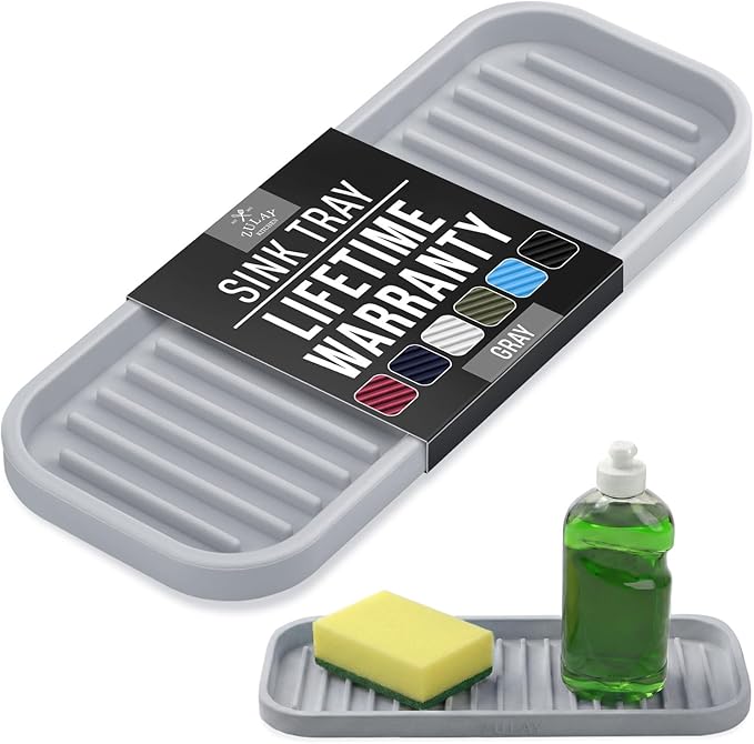 Zulay Kitchen Sponge Holder for Kitchen Sink by ZulayKitchen