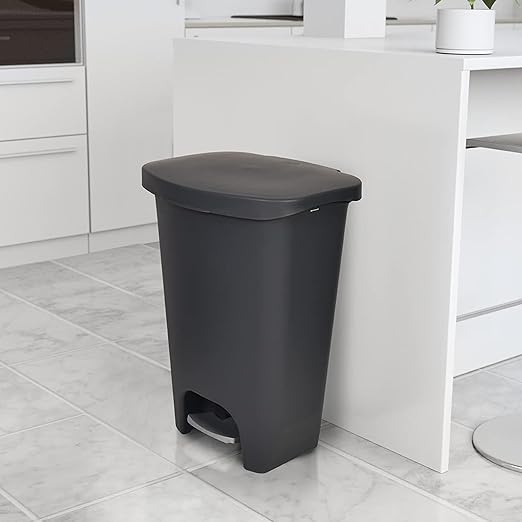 Glad 13 Gallon Trash Can 2 Pack | Plastic Kitchen Waste Bins - Image 8