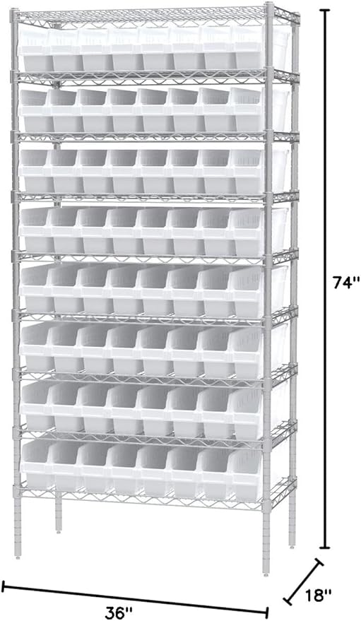 Akro-Mils 24-Drawer Plastic Drawer Storage Cabinet - Image 12