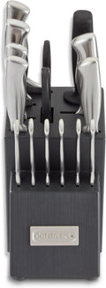 Cuisinart Professional Block Knife Set, Lightweight, Stainless Steel, Durable & by Cuisinart
