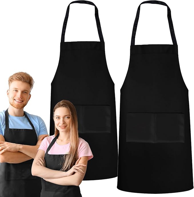 GREEN LIFESTYLE 2 Pack Chef Apron - Image 8