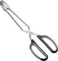 HINMAY Scissor Tongs with Comfort-Grip Handle 12-Inch Cooking Tongs by HINMAY