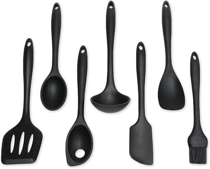 Chef Craft - Premium Silicone Kitchen Tools and Utensils Set, Non-Scratch by ChefCraft