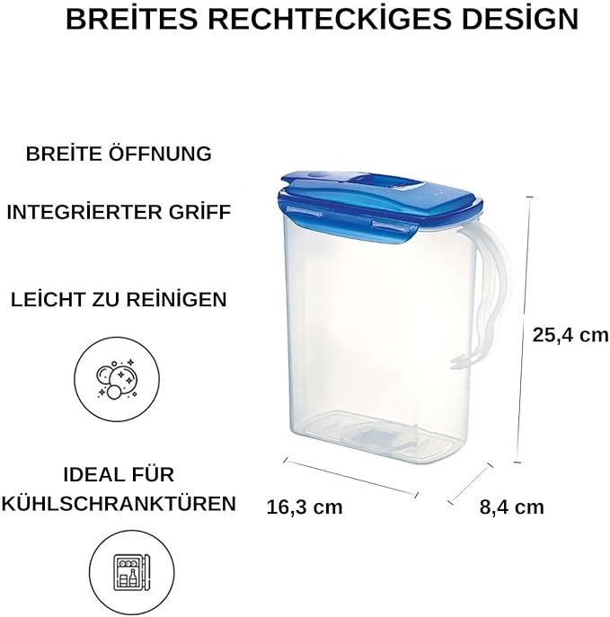 LocknLock Aqua Fridge Door Water Jug - Image 4