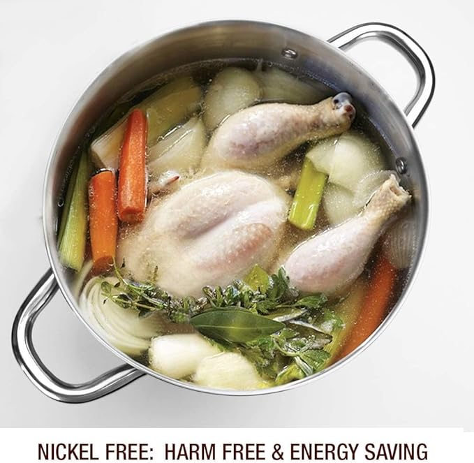 HOMICHEF Stock Pot 8 Quart - Image 3