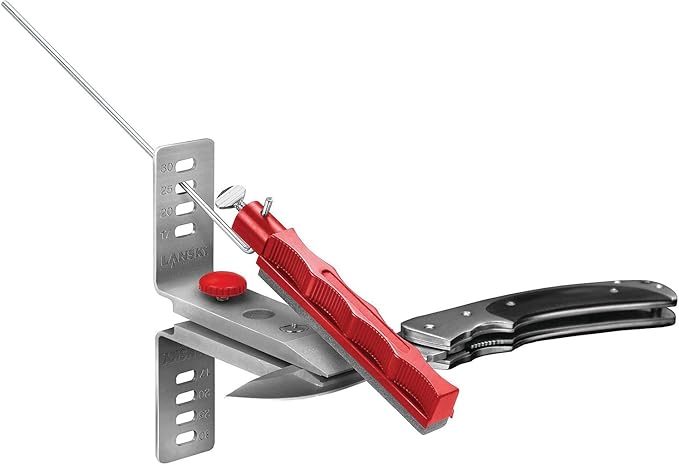 Lansky Deluxe Knife Sharpening System: 5-Stone Ceramic Knife Sharpener Kit - Image 3