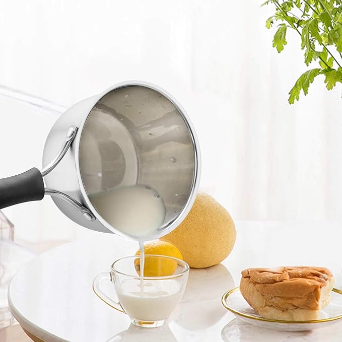TeamFar 1 Quart Saucepan, Stainless Steel Saucepan - Image 6