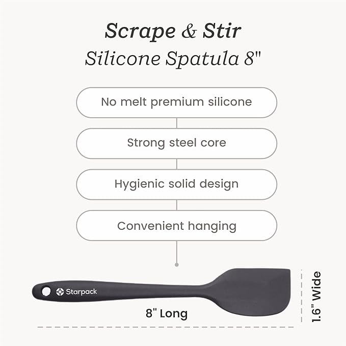 Starpack 'Scrape & Stir' Silicone Spatula - Image 4