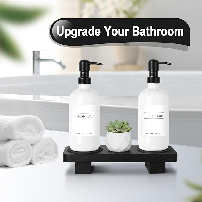 KASUNTING Hand Soap Dispenser for Kitchen, Bathroom Soap Dispenser Set - Image 6