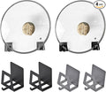 Pot Lid Holders Organizer Wall-Mounted Hook Rack Holder Organizers Inside by Unknown