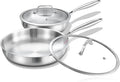 DELARLO Tri-ply Stainless Steel Frying Pan Set by DELARLOCOOKWARE