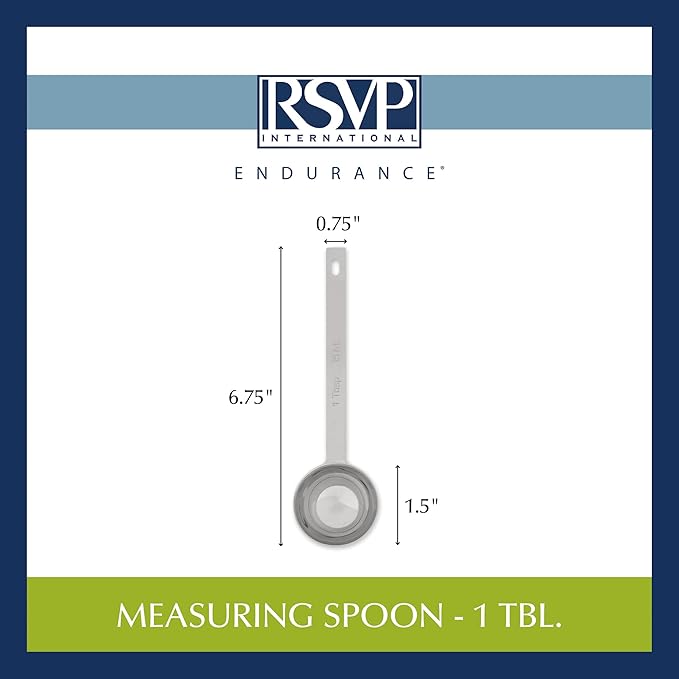RSVP International Endurance Kitchen Collection Open Stock Measuring Spoon - Image 7