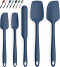 Coukre Silicone Spatula Set of 5, High Temperature Resistant, Food Grade by Coukre