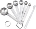 Upgrade Stainless Steel Measuring Spoons Set, Small Tablespoon, Set 6 by Aovchei