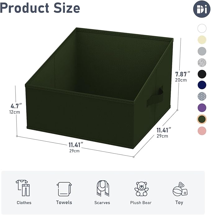 DIMJ Closet Storage Bins 12 Pack - Image 4