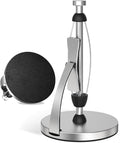 VEHHE Paper Towel Holder Countertop, One-Handed Tear, Stainless Steel, Stand by VEHHE