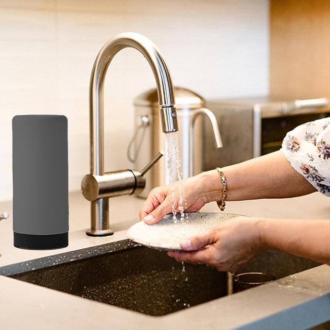 Dish Soap Dish Dispenser, Silicone Squeeze Washing Up Liquid and Hand Soap - Image 5