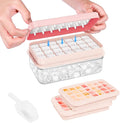 PHINOX Ice Cube Tray with Lid and Bin, Ice Trays by PHINOX