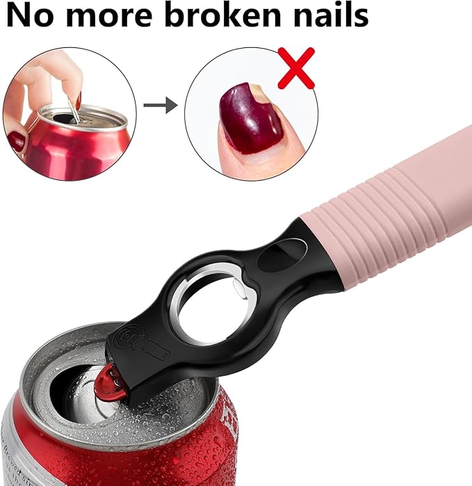2-Pack Magnetic Beer Bottle Opener & Soda Can Opener, 2-in-1 Bottle Opener and - Image 5