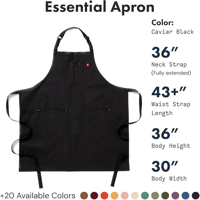 hedley & bennett Essential Apron - Image 2